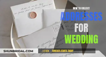 Collecting Addresses: A Guide to Wedding Guest List Management