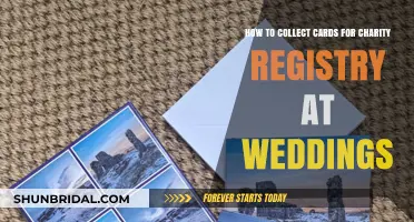Collecting Charity Registry Cards: A Heartfelt Wedding Favor Guide