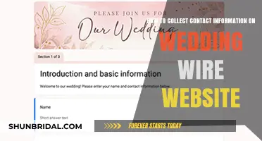 Efficiently Gather Guest Contact Details on WeddingWire: A Step-by-Step Guide