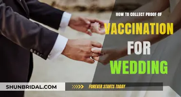 Safely Celebrate: Collecting Vaccination Proof for Your Wedding Day