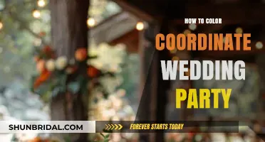 Elegant Wedding Party Color Coordination: Tips for a Harmonious Look