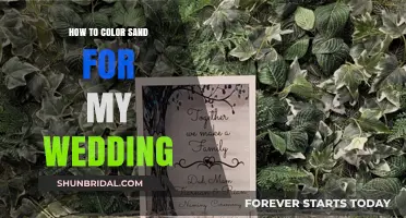 DIY Wedding Sand Colors: Creative Tips for Your Special Day
