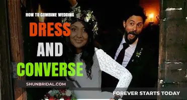 Personalize Your Wedding: Converse and a Dress