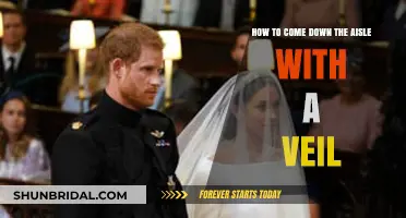 Graceful Aisle Walk: Mastering the Veil for Your Wedding Entrance