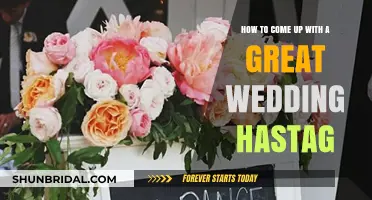 Crafting the Perfect Wedding Hashtag: Creative Tips and Tricks
