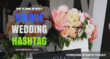 Crafting Your Perfect Wedding Hashtag: Creative Tips for a Unique Tag