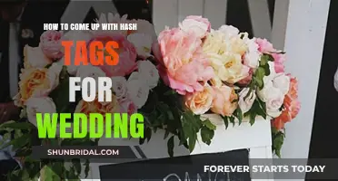 Creative Wedding Hashtag Ideas: Tips for Crafting the Perfect Tag