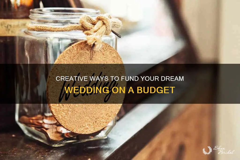 how to come up with money for a wedding