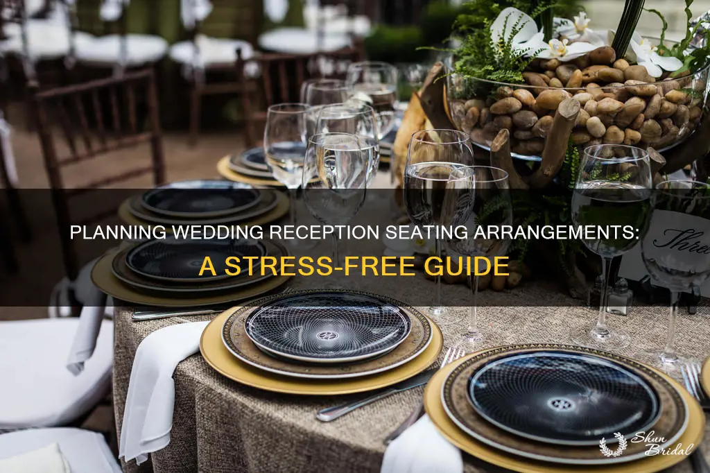 how to come up with place settings for wedding reception