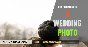 Commenting on a Wedding Photo: Tips and Tricks