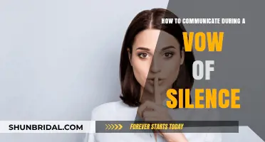 Silent Yet Connected: Mastering Non-Verbal Communication During a Vow of Silence