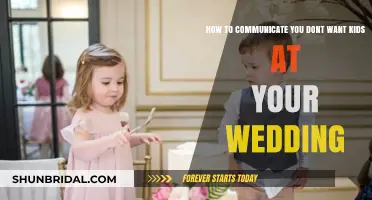 Child-Free Wedding Etiquette: How to Kindly Decline Kids at Your Celebration