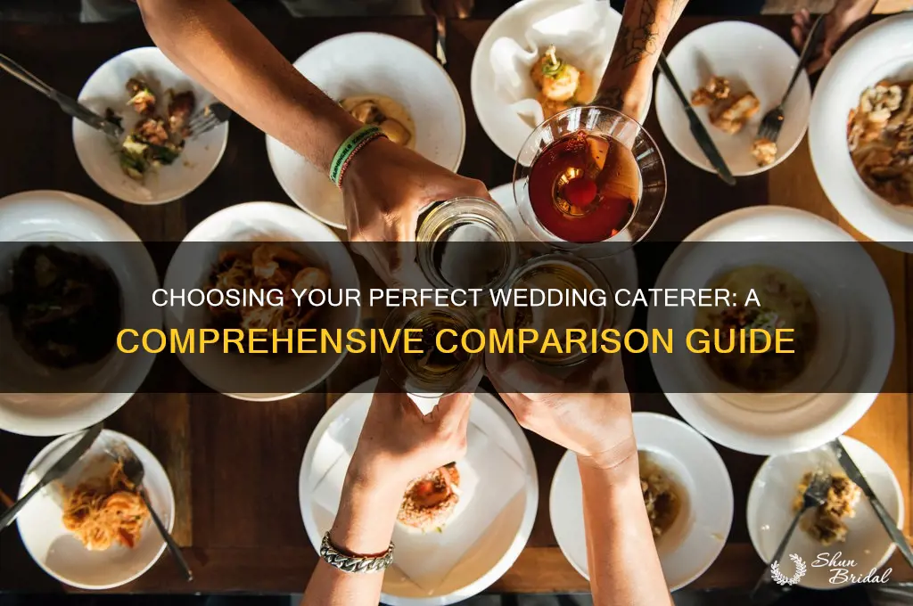 how to compare wedding caterers