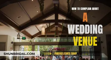 Unhappy with Your Wedding Venue? Here's How to Complain