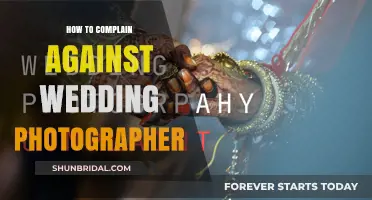 Wedding Woes: Taking Action Against Photographers