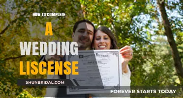 Your Ultimate Guide to Completing a Wedding License Stress-Free