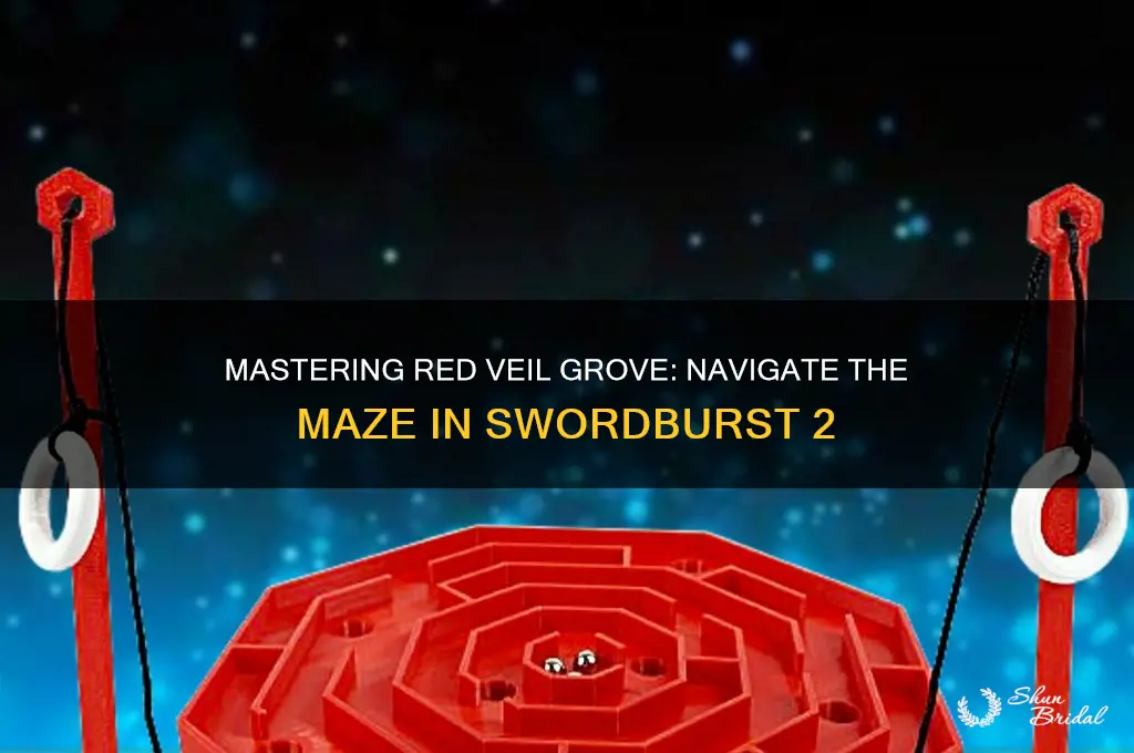 how to complete maze in red veil grove swordburst 2