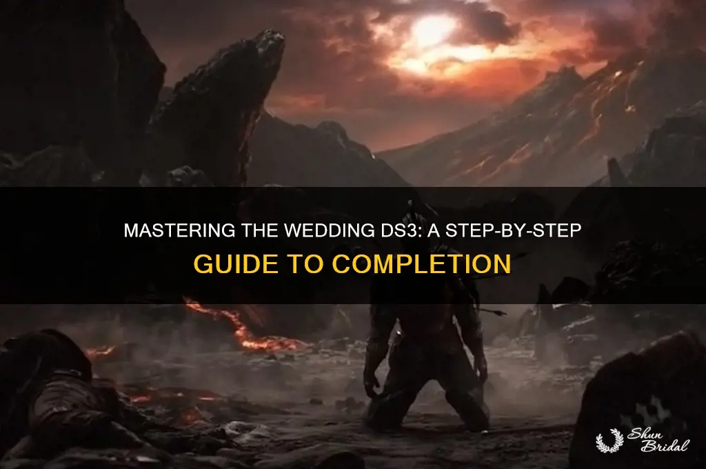 how to complete the wedding ds3