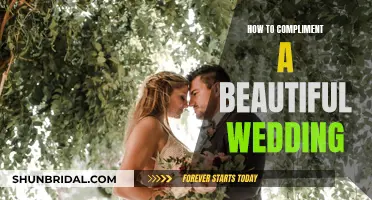 A Beautiful Wedding: Crafting the Perfect Compliment