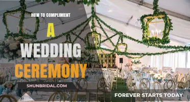 Elegant Ways to Compliment a Wedding Ceremony: Tips and Ideas