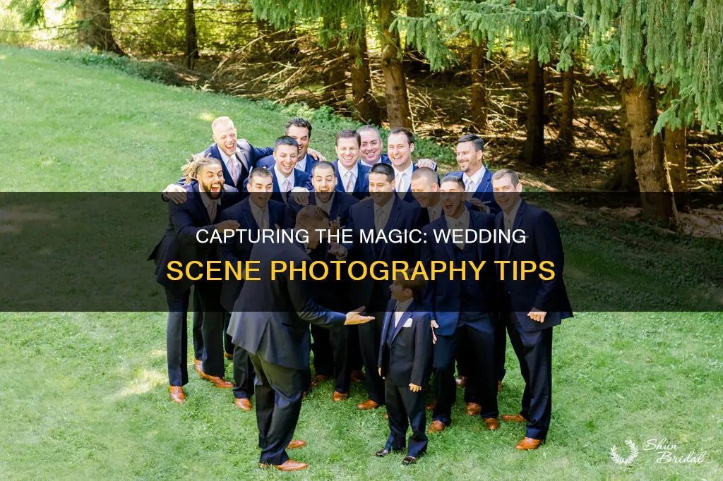 how to compose wedding scene photography