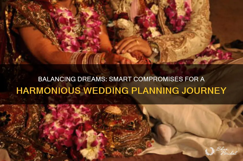 how to compromise on a wedding