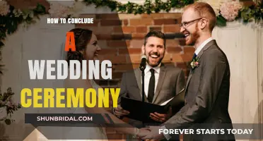 Perfect Wedding Ceremony Conclusion: Tips for a Memorable and Meaningful Ending