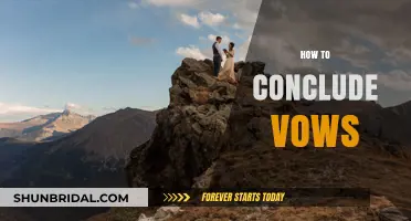 Crafting the Perfect Vow Conclusion: Tips for a Memorable Ending