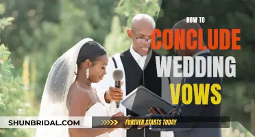 Crafting Wedding Vows: The Perfect Conclusion