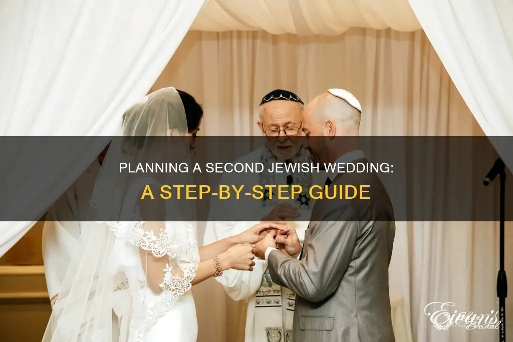 how to conduct a 2nd time jewish wedding
