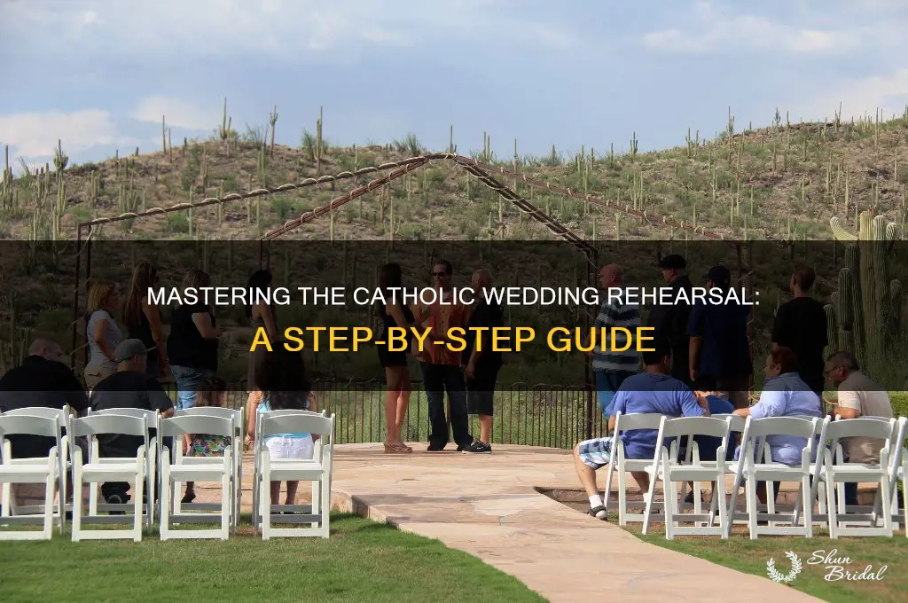 how to conduct a catholic wedding rehearsal