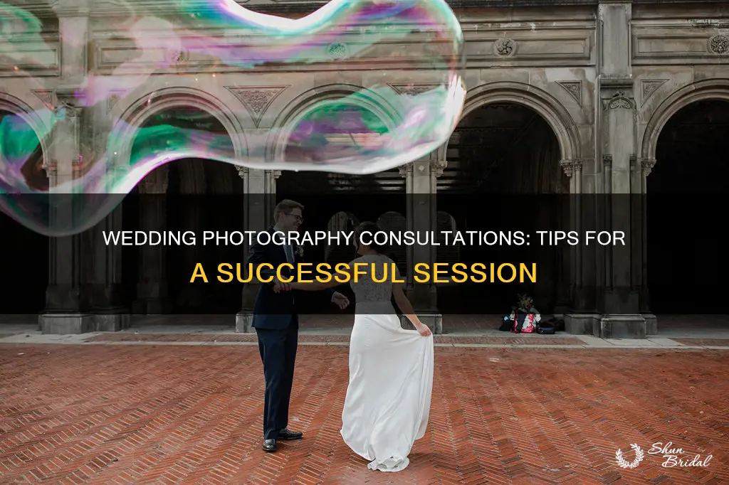 how to conduct a wedding photography consultation
