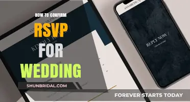 RSVP Etiquette: Confirming Your Attendance at a Wedding