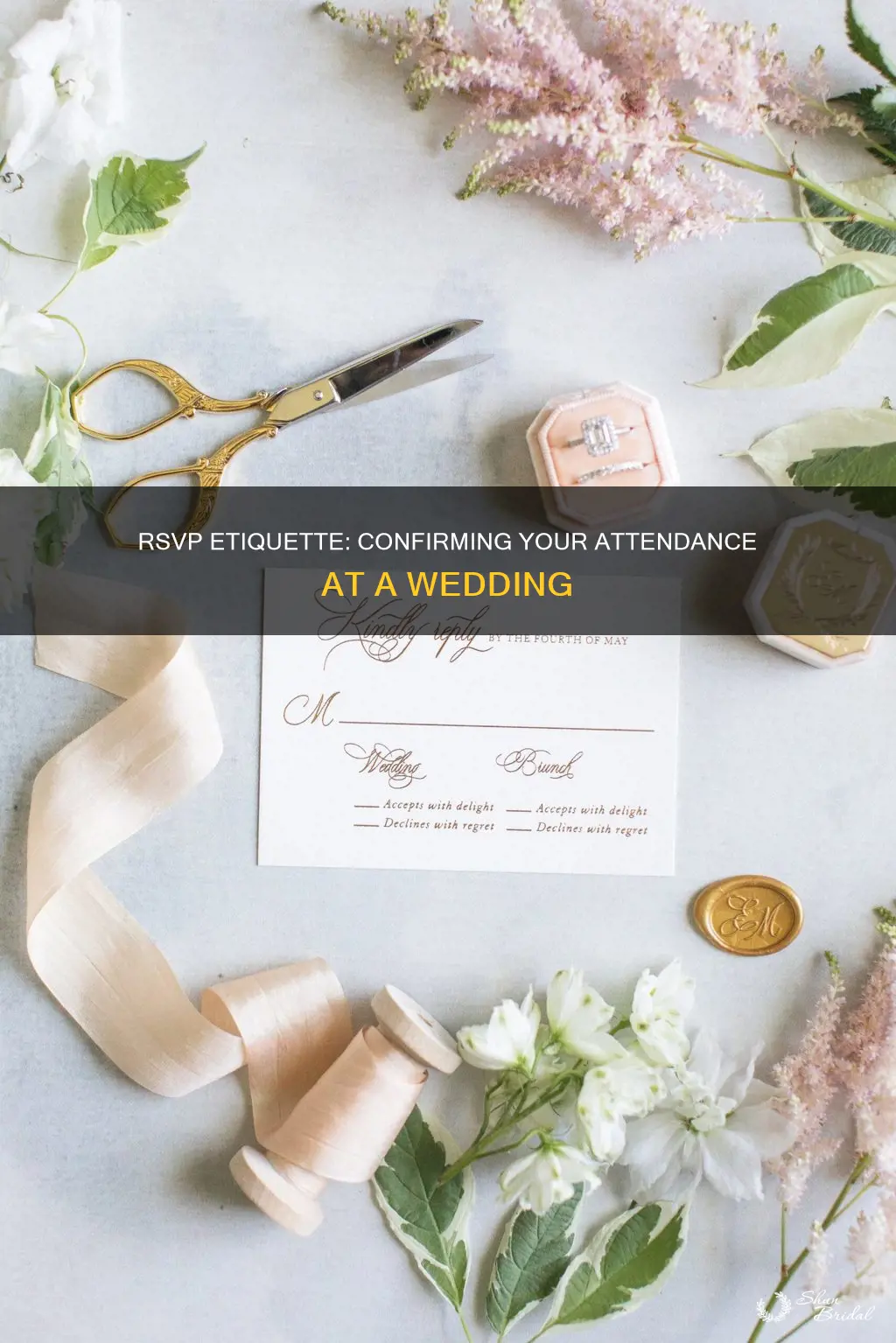 how to confirm rsvp for wedding