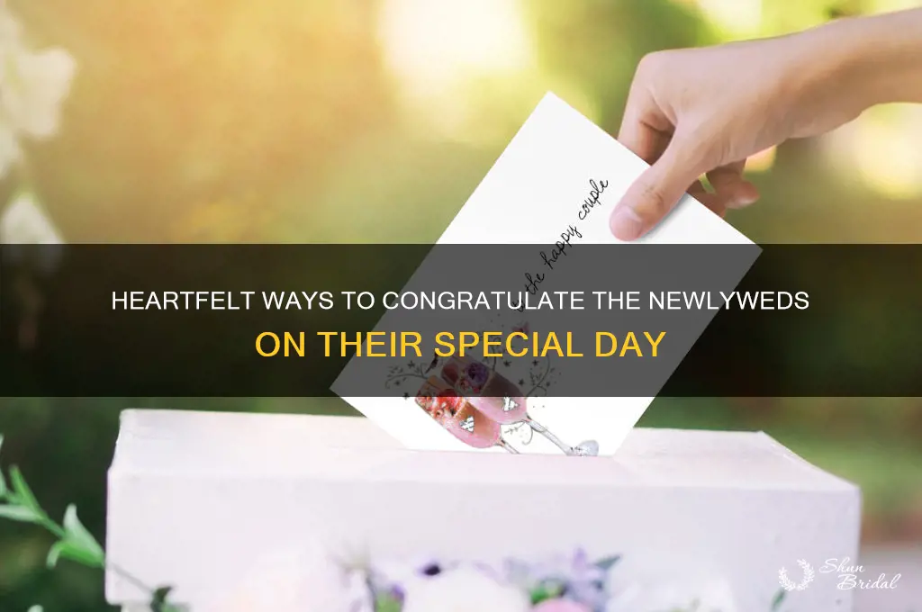how to congrat wedding