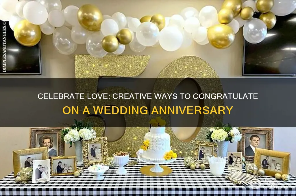 how to congrats on wedding anniversary