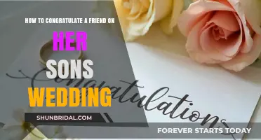 Heartfelt Ways to Celebrate Your Friend’s Son’s Wedding Day