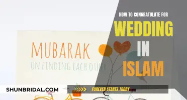 Ways to Offer Wedding Congratulations in Islam