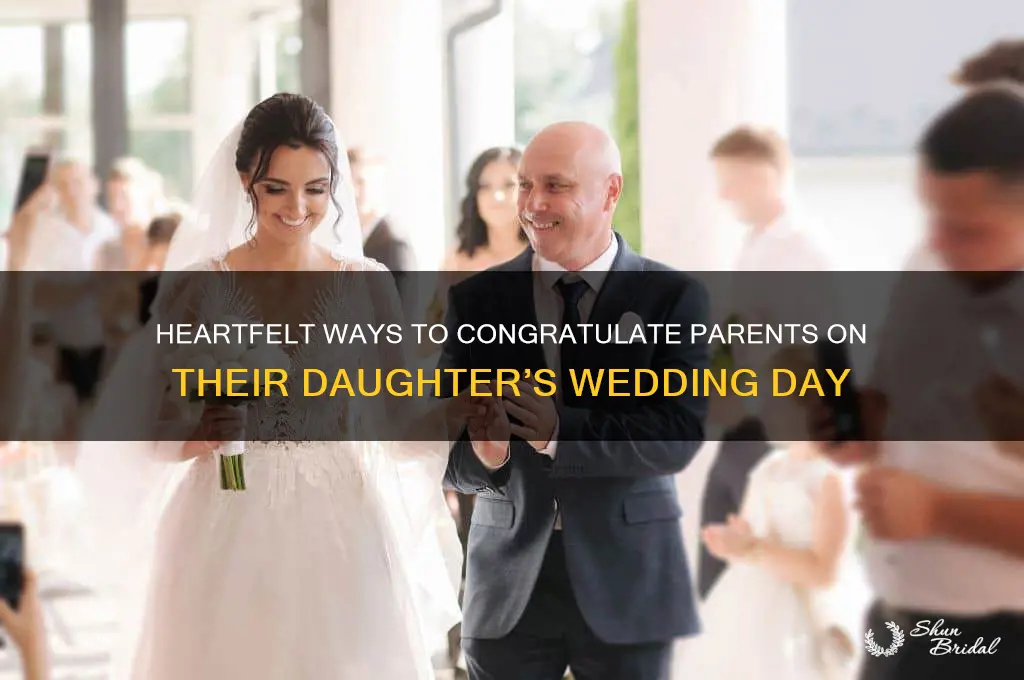 how to congratulate parents on their daughter