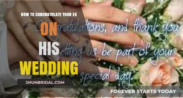 Gracefully Congratulating Your Ex on His Wedding: A Guide to Closure and Kindness