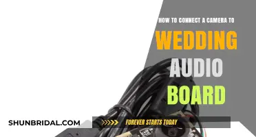 Seamlessly Connect Your Camera to a Wedding Audio Board: A Guide