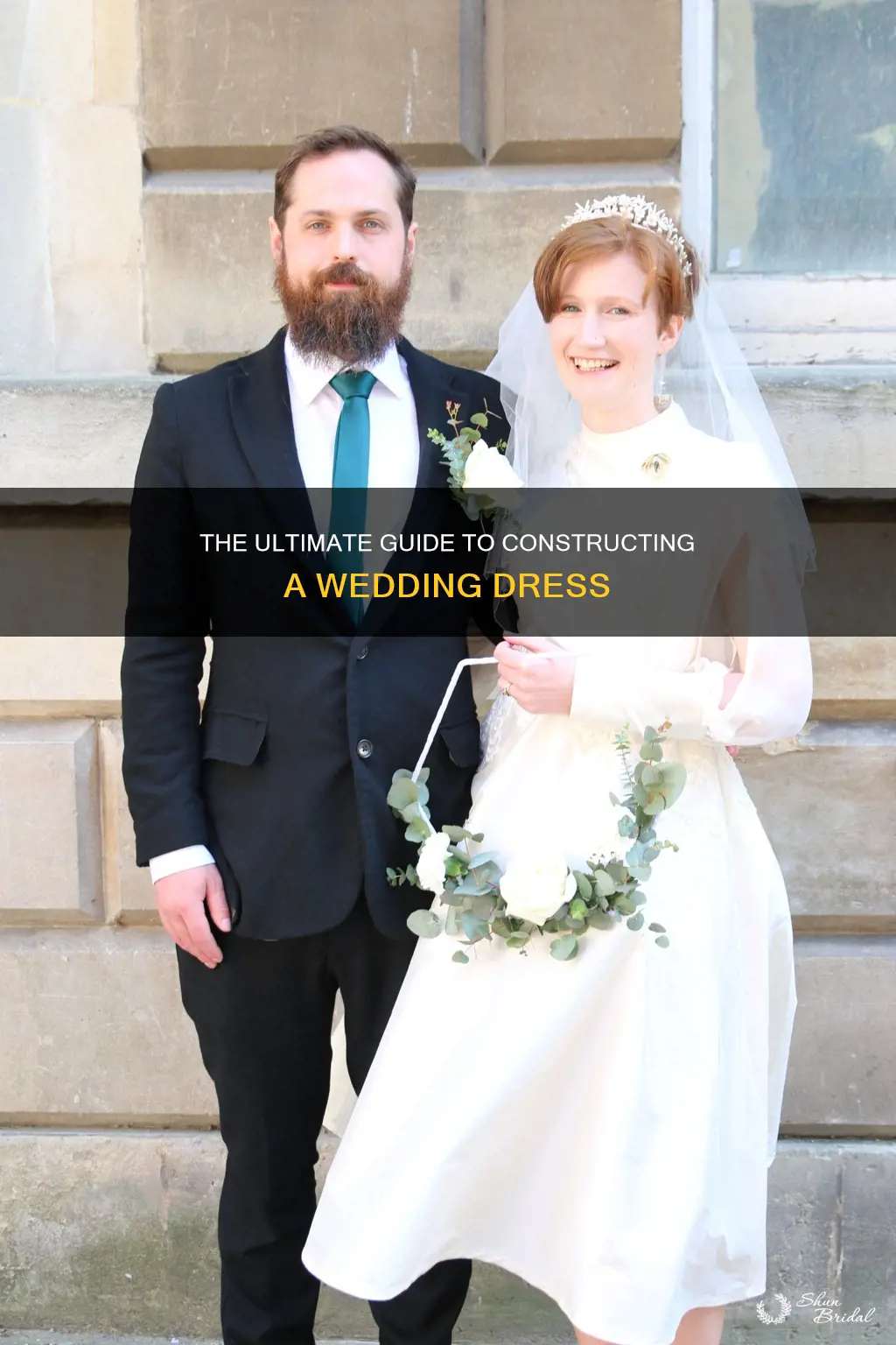 how to construct a wedding dress
