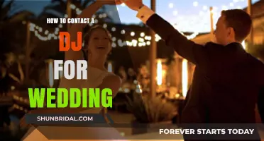 How to Contact a DJ for Your Wedding: A Step-by-Step Guide