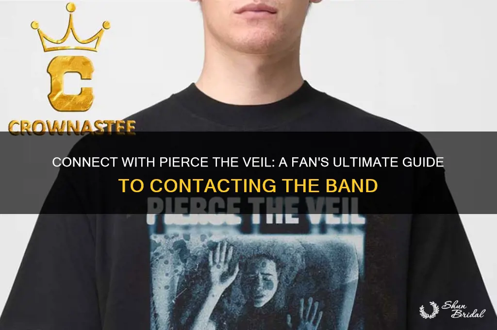 how to contact pierce the veil