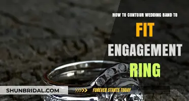 Contouring Your Wedding Band to Fit Your Engagement Ring