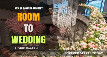 Transform Your Space: Creative Tips to Convert Any Room into a Wedding Venue