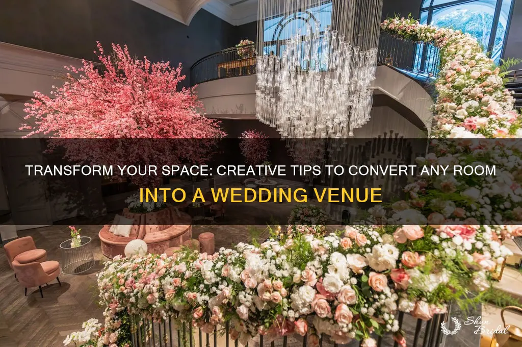 how to convert ordinary room to wedding