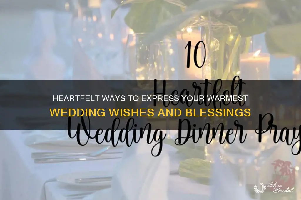 how to convey wedding wishes