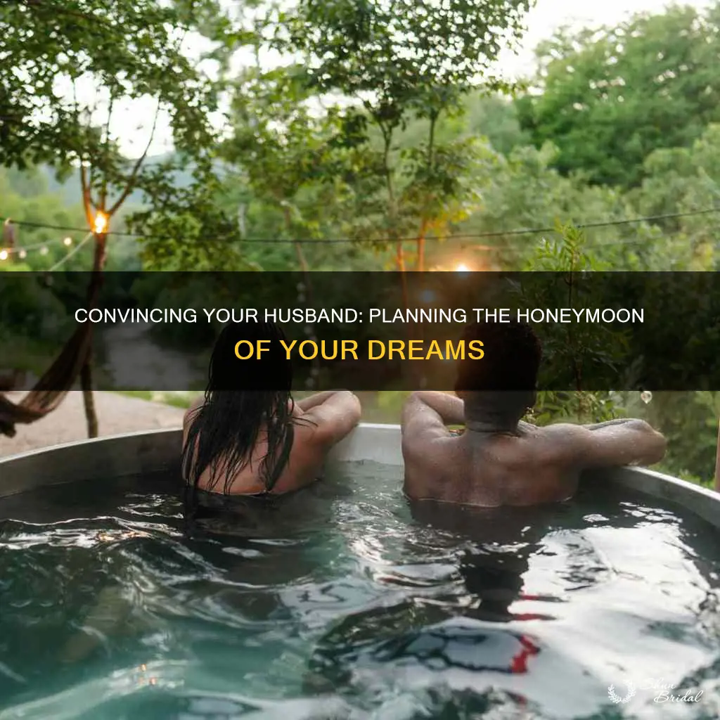 how to convince husband for honeymoon