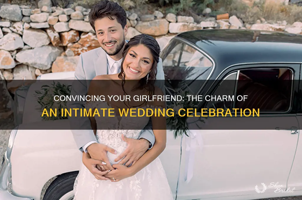 how to convince my girlfriend to have a small wedding